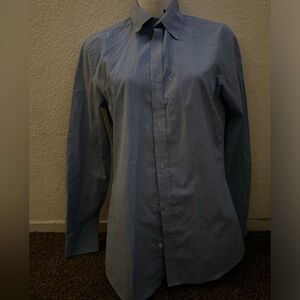 H&M dress shirt slim fit easy iron